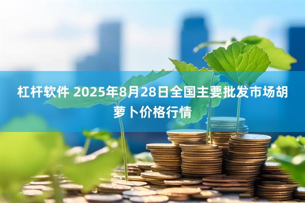 杠杆软件 2025年8月28日全国主要批发市场胡萝卜价格行情