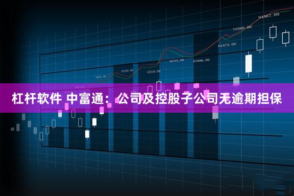 杠杆软件 中富通：公司及控股子公司无逾期担保